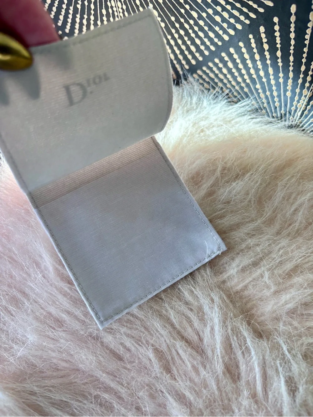 Dior Jewelry Gift Box set with Branded Ribbon, tissue and pouch
